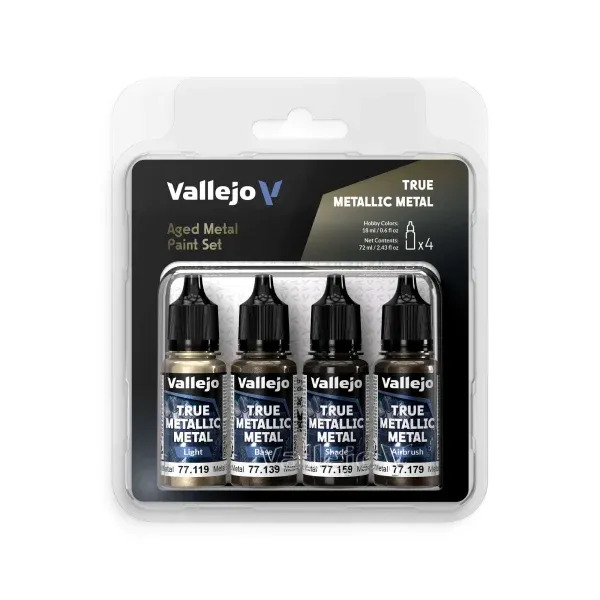Vallejo True Metallic Metal verschiedene Sets
